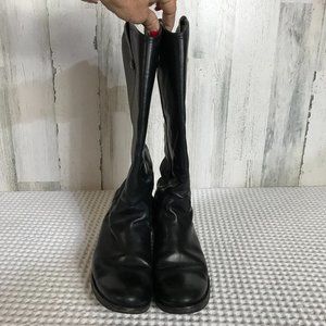 Frye Women's Black Leather Riding Boots
